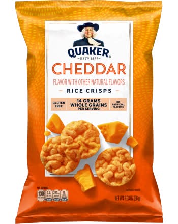 Quaker Rice Crisps, Cheddar (3.03 oz)