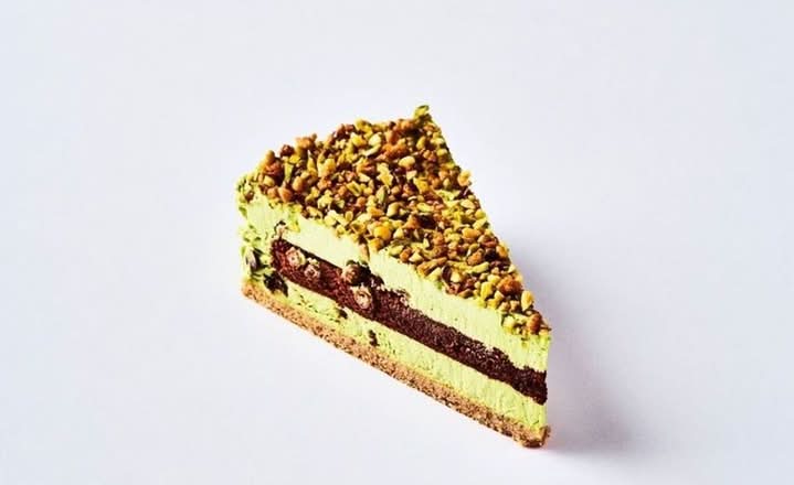 Pistachio & Chocolate Mousse Cake