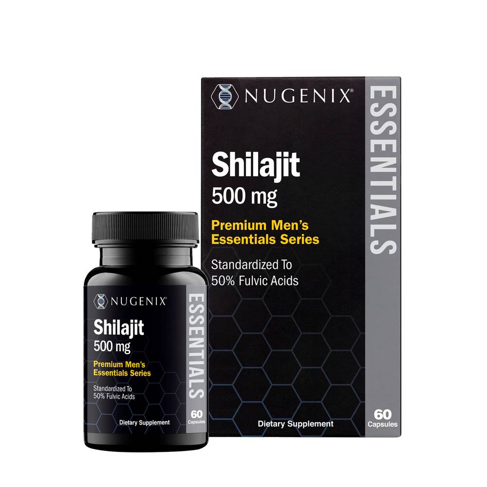 Shilajit 500mg - 60 Capsules (60 Servings)