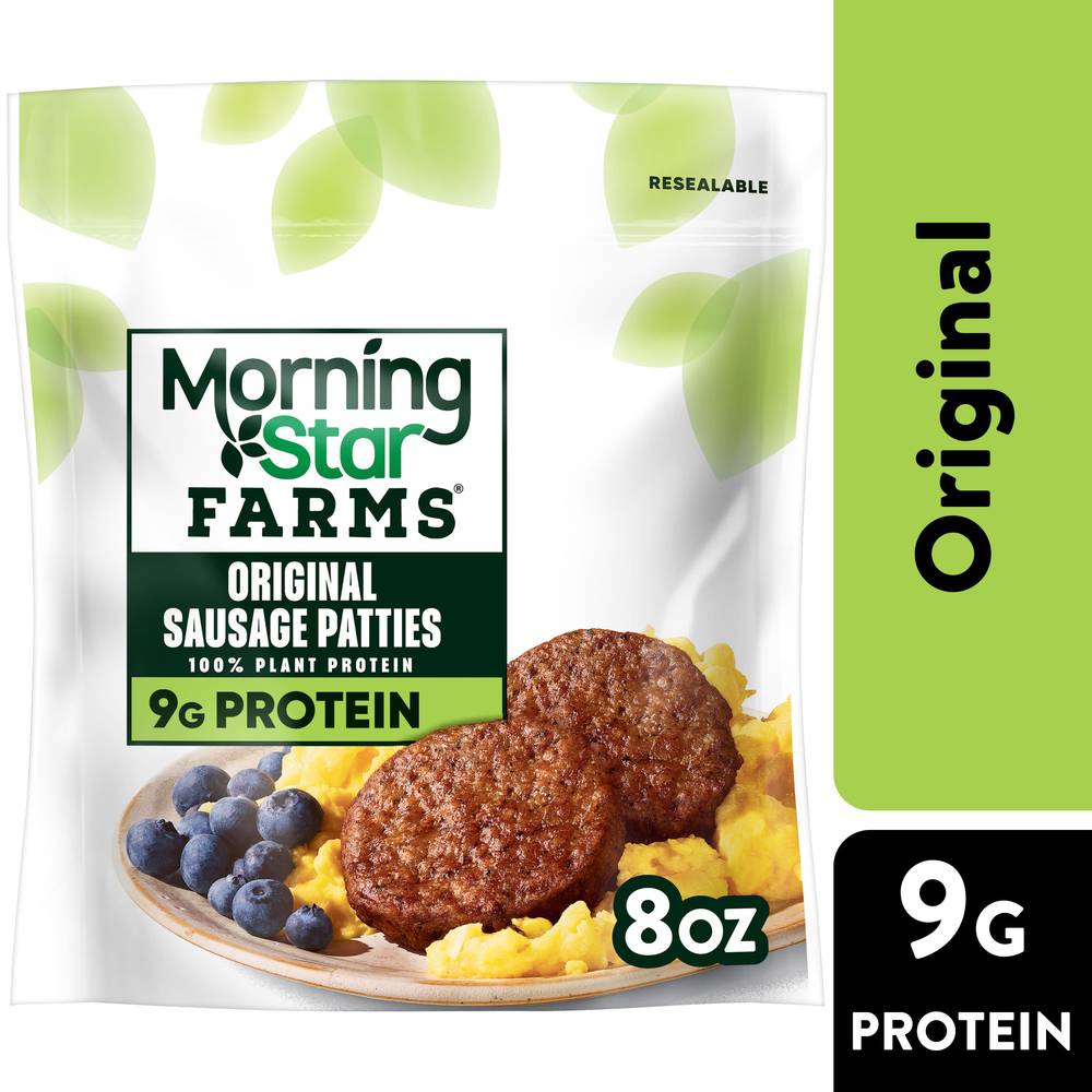 Morningstar Farms Veggie Original Sausage Patties (6 ct)