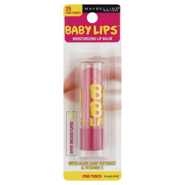 Maybelline Baby Lips Moisturizing Lip Balm (pink punch)
