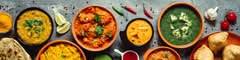 Soul Curry Table (1803 Airport Fwy)