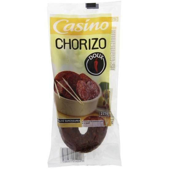 Chorizo doux Casino 225 g