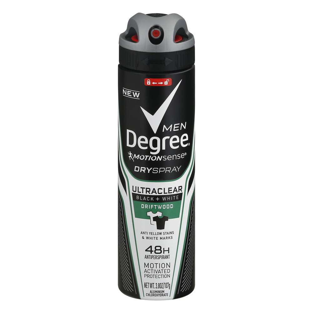 Degree Black & White Driftwood Dry Spray Antiperspirant (3.8 oz)