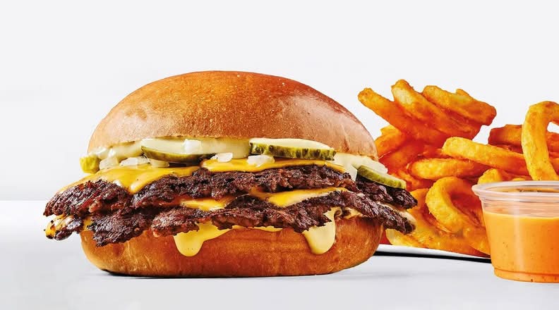 Menu Classic Starsmash Burger 🚀