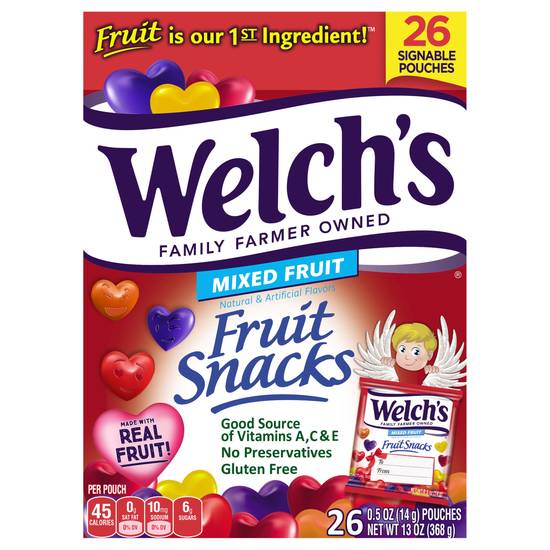 Welch's Mixed Fruit Snacks (mixed fruit)