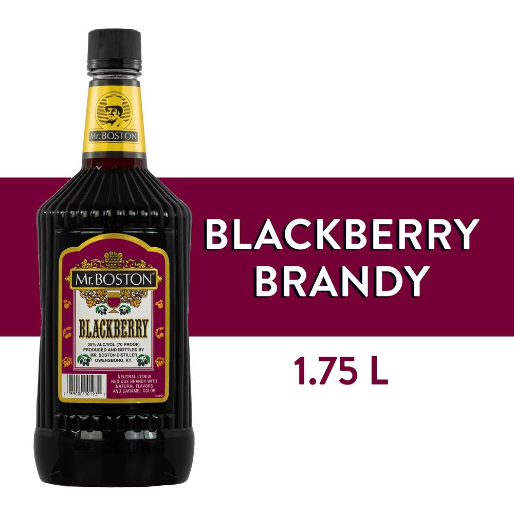 Mr. Boston Blackberry Brandy (1.75L bottle)