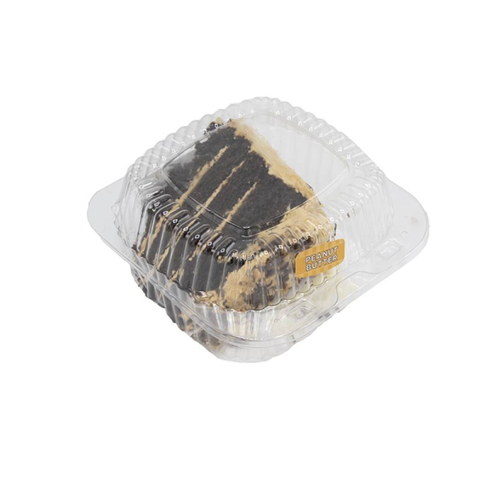 Weis Quality Peanut Butter Triple Chocolate Cake Slice