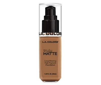 L.a. Colors Truly Matte Foundation (deep tan)