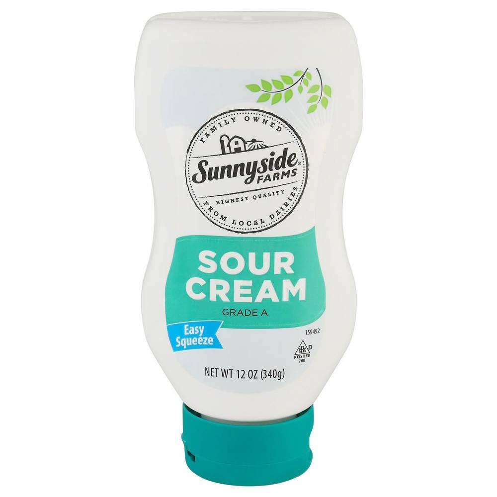 Sunnyside Farms Sour Cream 12 Oz