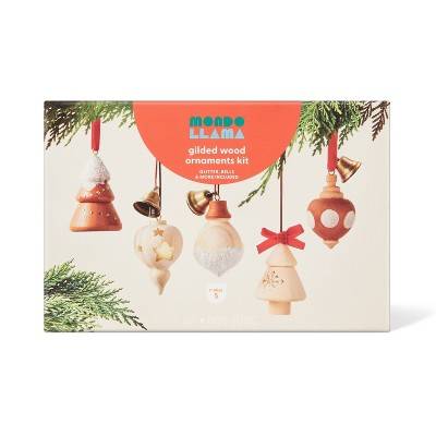 Mondo Llama Christmas Craft Wooden Ornaments Kit