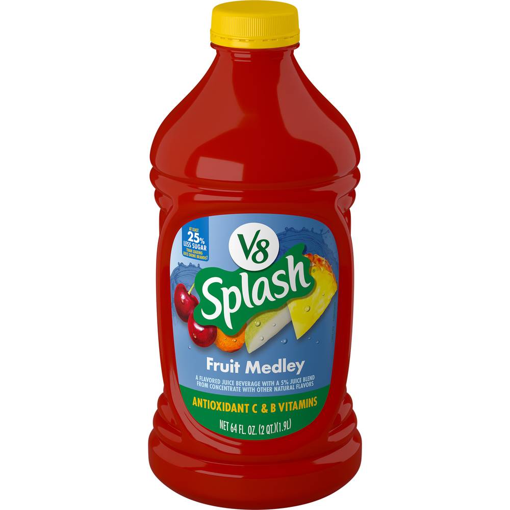 V8 Splash Fruit Medley Juice (64 fl oz)