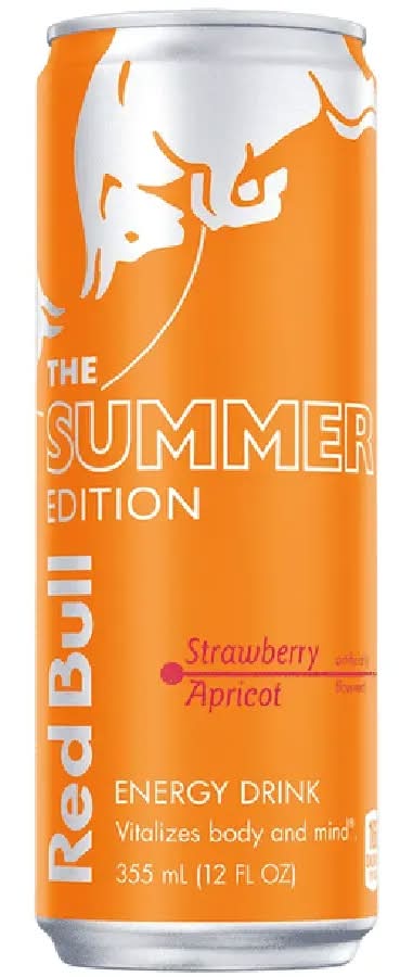 Red Bull Amber Edition Strawberry Apricot