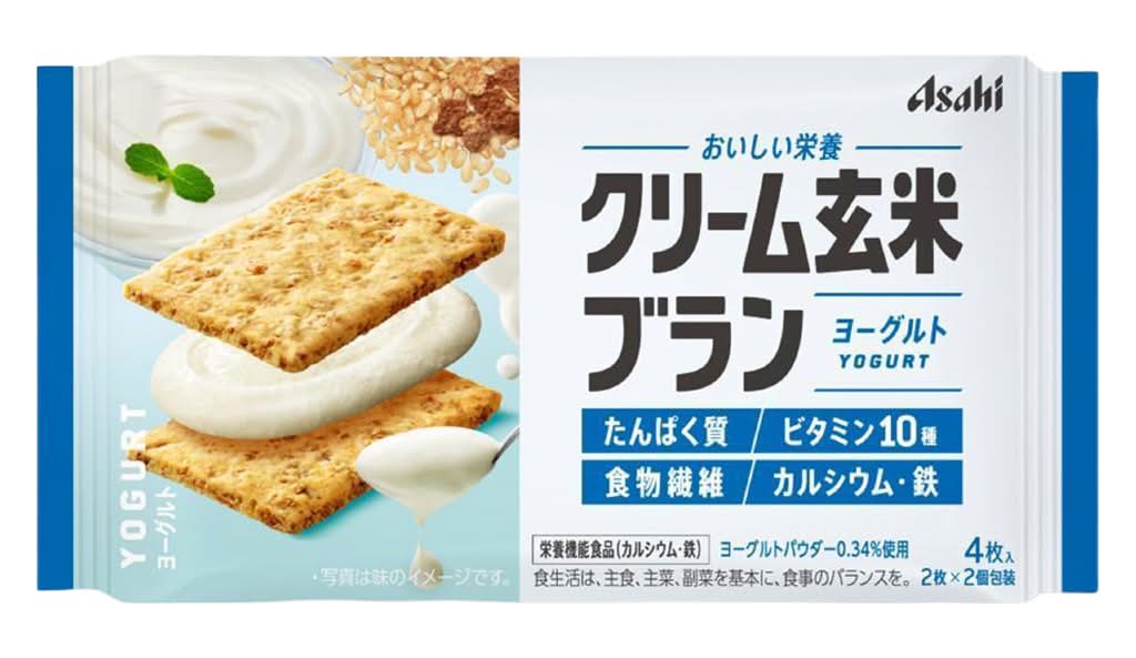 アサヒビール クリーム玄米ブラン ヨーグルト (72g)