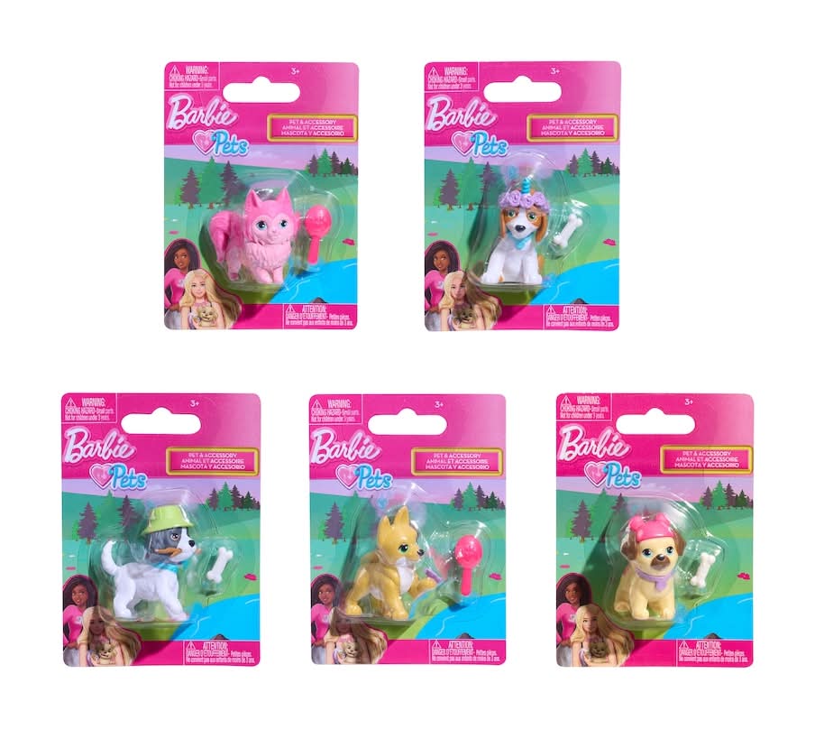Barbie Pet With Accessory 3+ Years (5 ct)