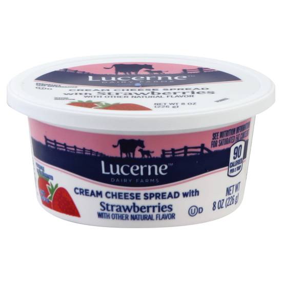 Lucerne Cream Cheese Spread With Strawberries (8 oz)