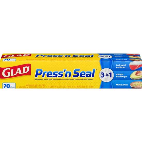 Glad pellicule pastique, press'n seal (21,6 m) - press'n seal wrap (1 unit)