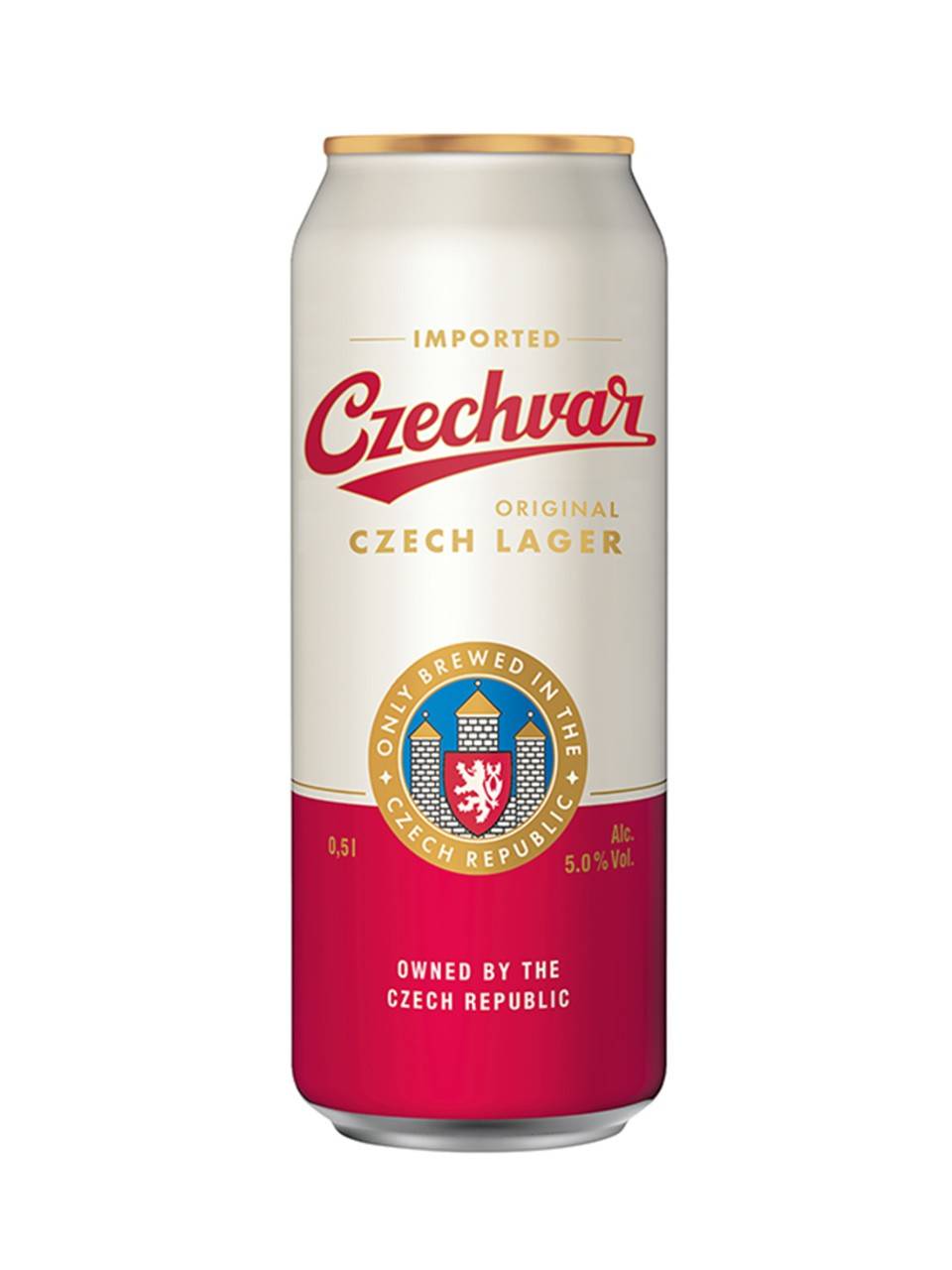 Czechvar Original Czech Lager Beer (500 ml)