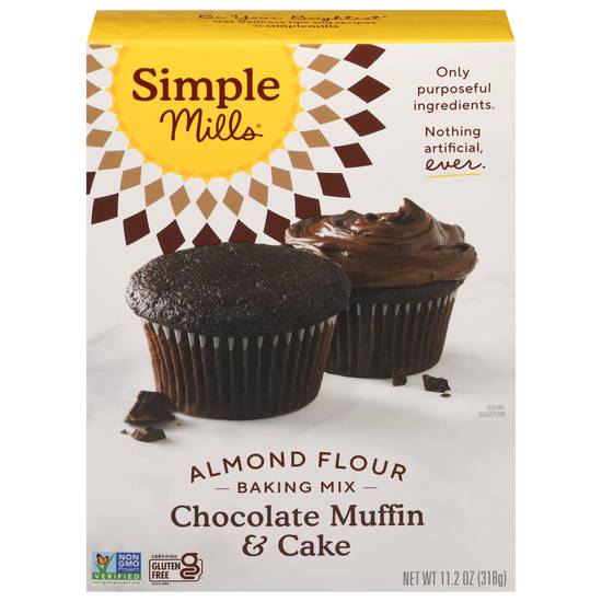 Simple Mills Almond Flour Baking Mix (chocolate muffin-cake)