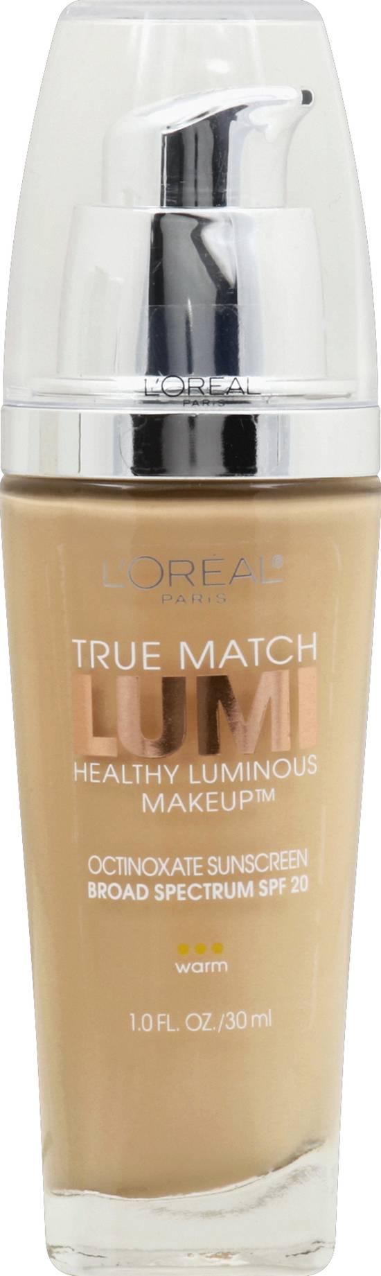 L'oréal True Match Healthy Luminous Makeup W1-2 Light Ivory