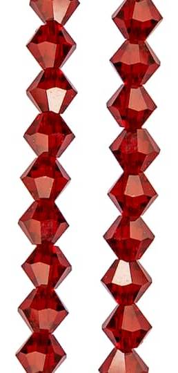 Preciosa Glass Crystal Bicone Beads, 4Mm By Bead Landing