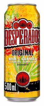 Cerveza Desperados sabor tequila lata 50 cl.