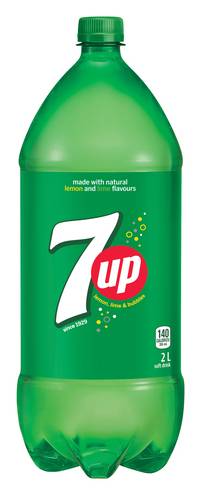 7Up boisson gazeuse - soft drink (2 l) (citron & lime)