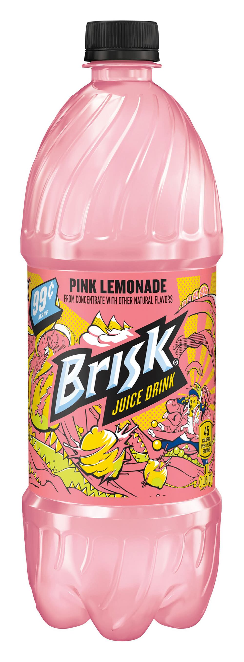 Brisk Juice Drink, Pink Lemonade (1 L)