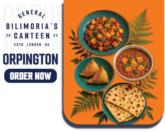 General Bilimoria's Canteen (Orpington BR6 Indian)
