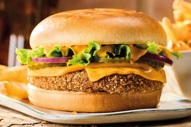 Menu Veggie Cheeseburger  🍔 🍟 🥤 🌱 🇫🇷