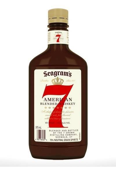 Seagram's 7 Crown Blended Whiskey (375ml bottle)