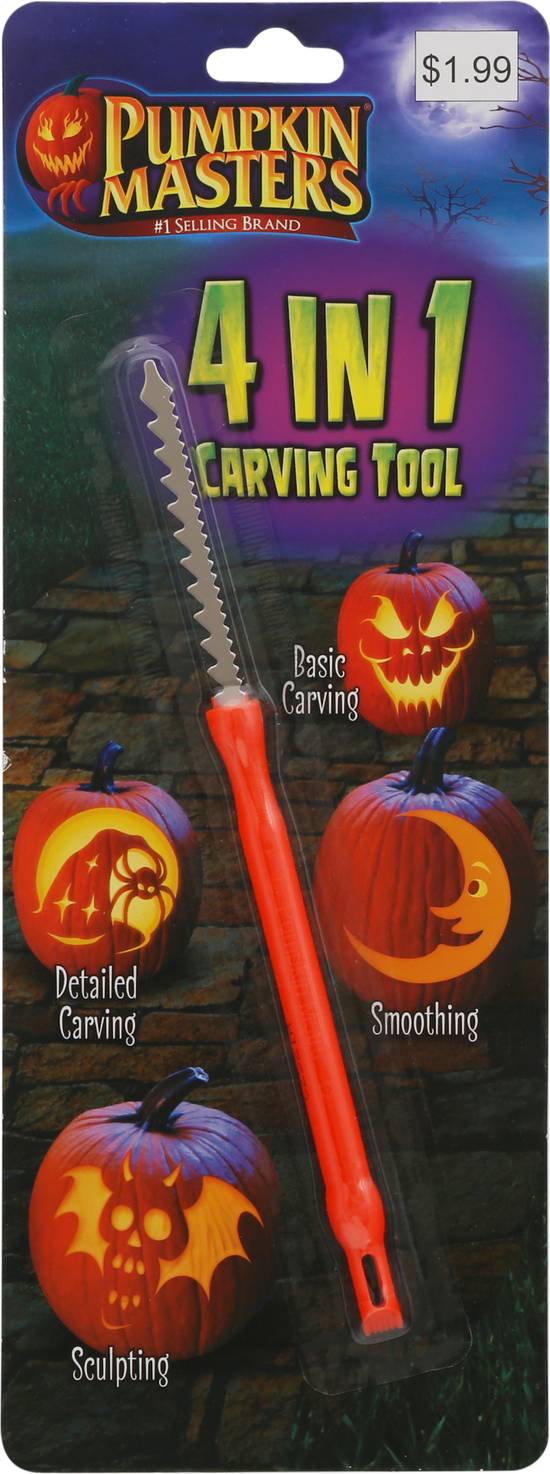 Pumpkin Masters 4 in 1 Carving Tool