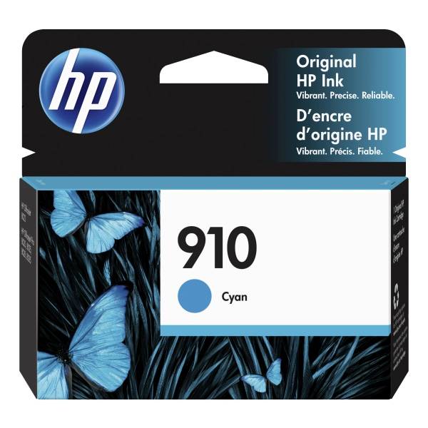 HP 910 Cyan Ink Cartridge 3yl58an