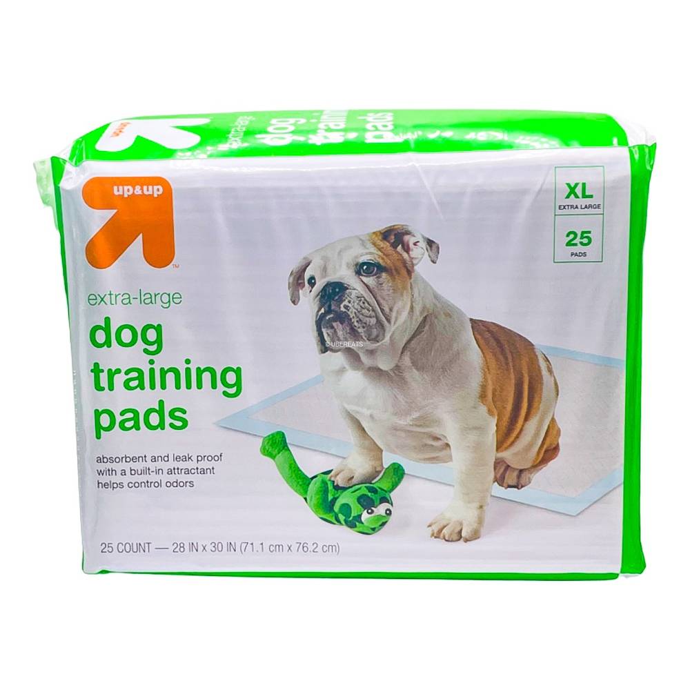 up&up Puppy and Adult Dog Training Pads, XL-28in x 30in (25 ct)