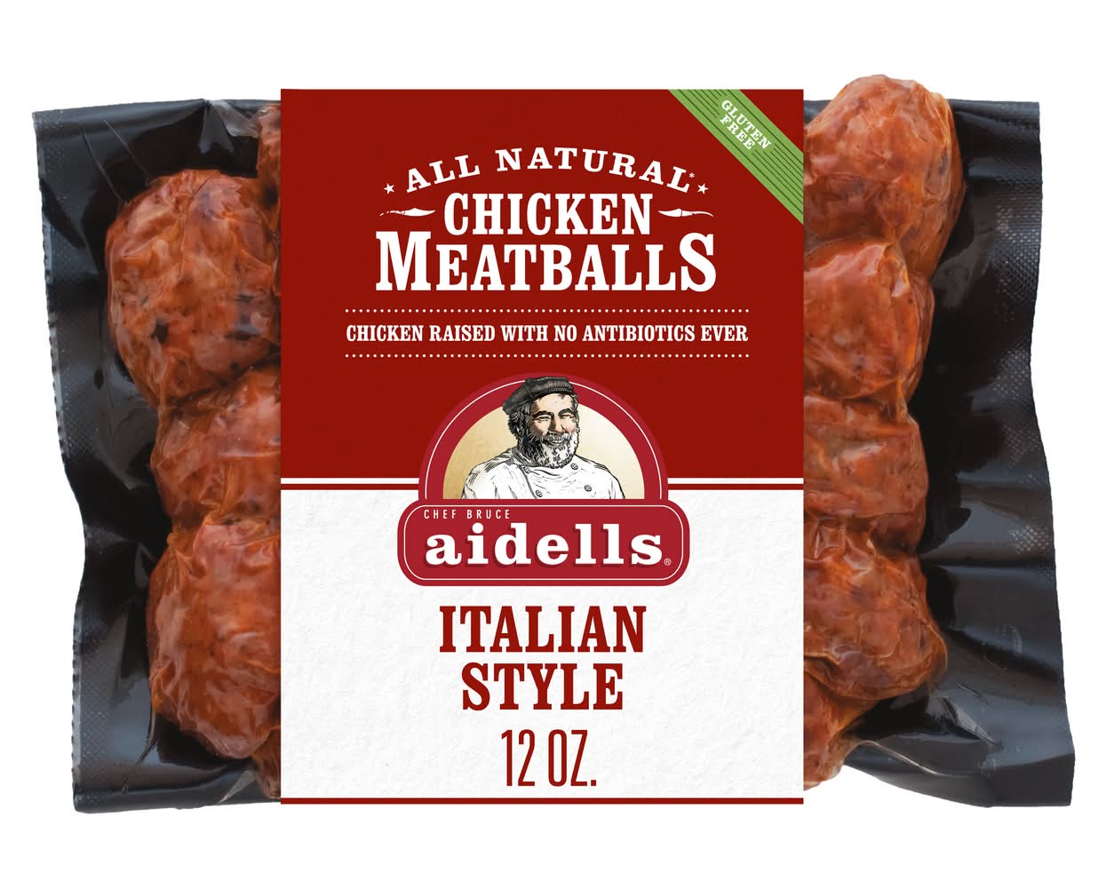 aidells Italian Style Chicken Meatballs With Mozzarella Cheese (12 oz)