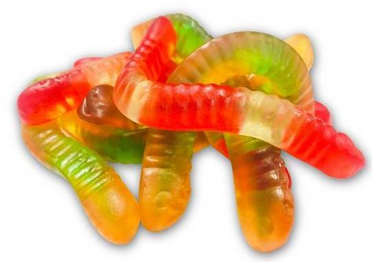 Gummy Worms Topping