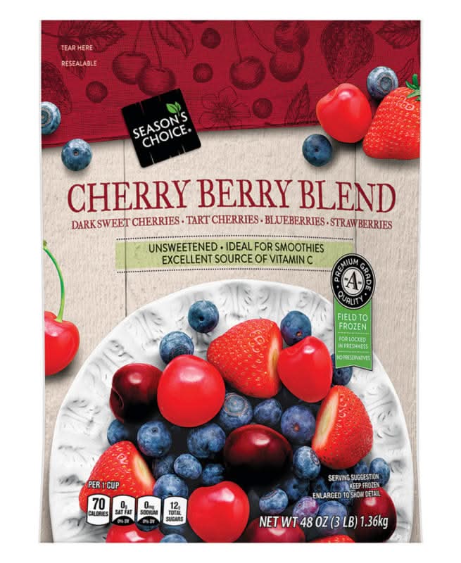Season's Choice Cherry Berry Blend Frozen Fruit (48 oz)