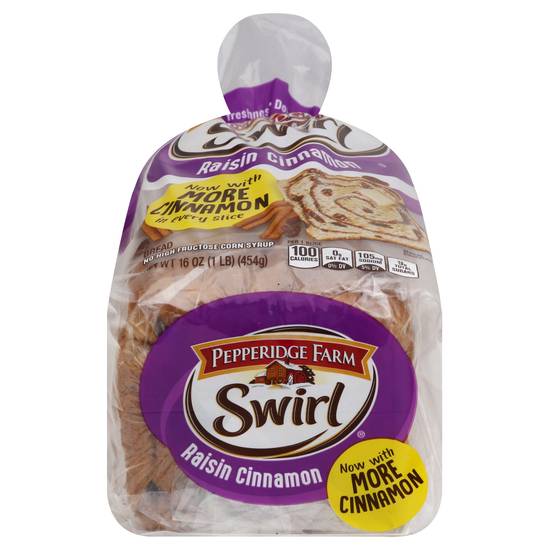 Pepperidge Farm Swirl Raisin Cinnamon Bread