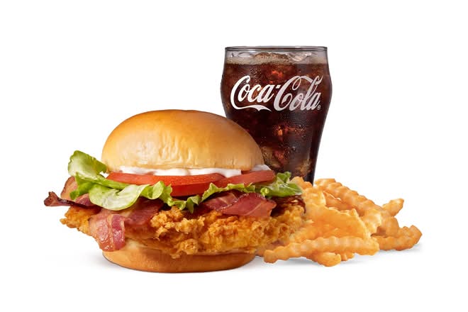 BLT Hand-Breaded Chicken Sandwich Combo