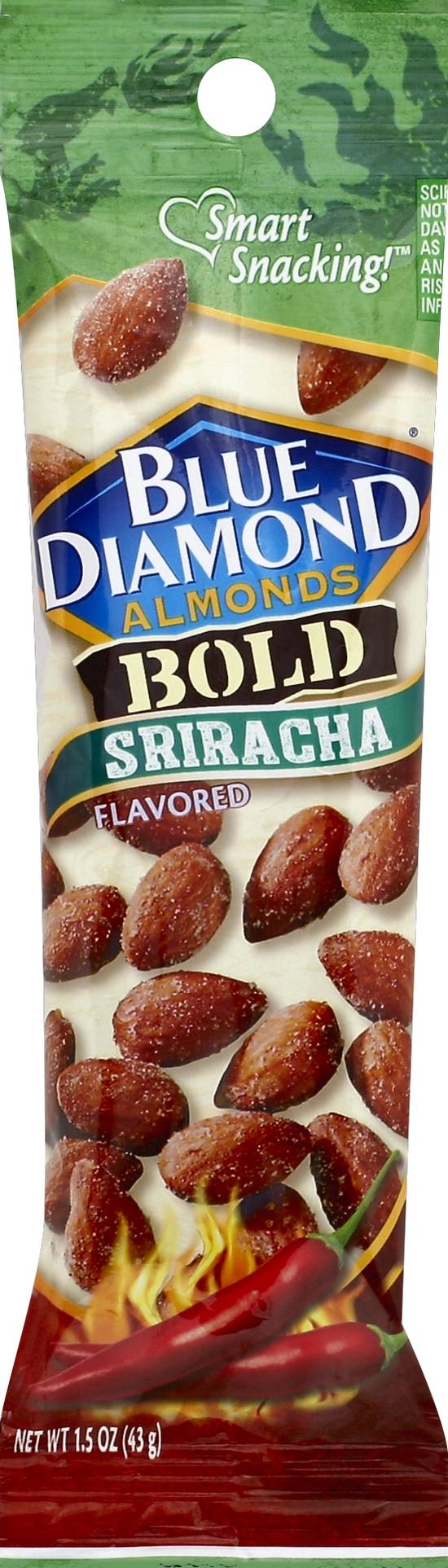 Blue Diamond Bold Sriracha Flavored Almonds (1.5 oz)