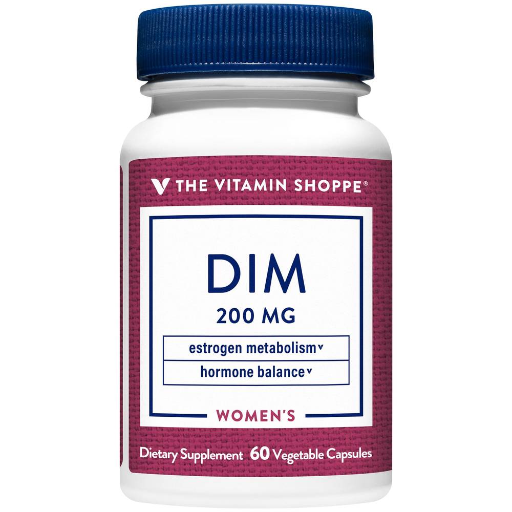 The Vitamin Shoppe Dim 200 Hormone & Estrogen Balance Pills (60 ct)