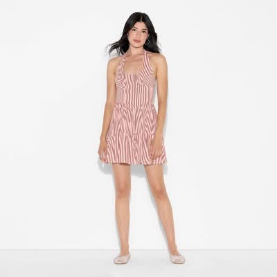 Wild Fable Tiered Mini A-Line Dress Delivery Near Me | Order Online | Uber  Eats