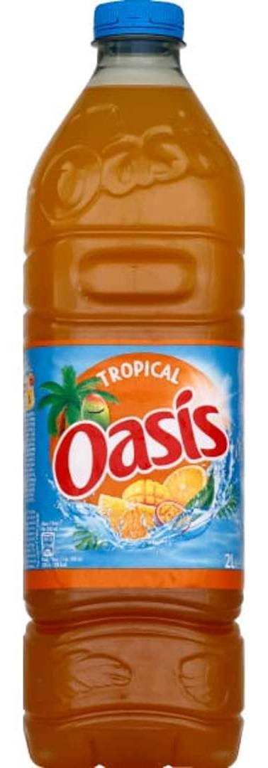 Oasis - Boisson rafraîchissante aux fruits, tropical (2L)