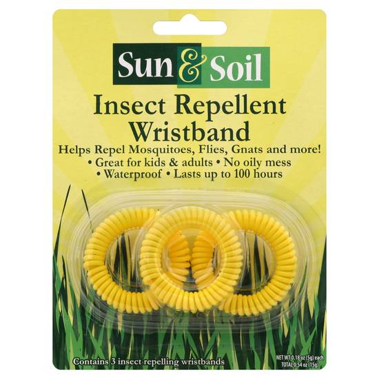 Sun & Soil Insect Repellant Wristbands