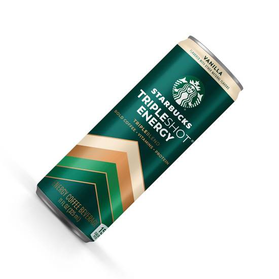 Starbucks TripleShot Energy Coffee Beverage Vanilla 11oz