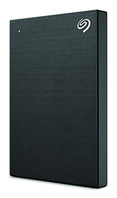 Seagate One Touch 2TB External Hard Drive Slim Portable HDD USB 3.0 / USB 2.0, Black (STKY2000400)