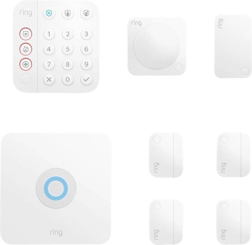 Ring Alarm Home Security Kit in White