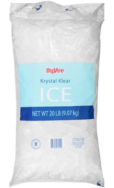 Hy-Vee Krystal Klear Ice (20 lbs)