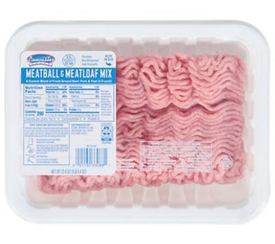 Lancaster Meatloaf Mix Beef Pork Veal 22.5 Oz - 22.5 Oz