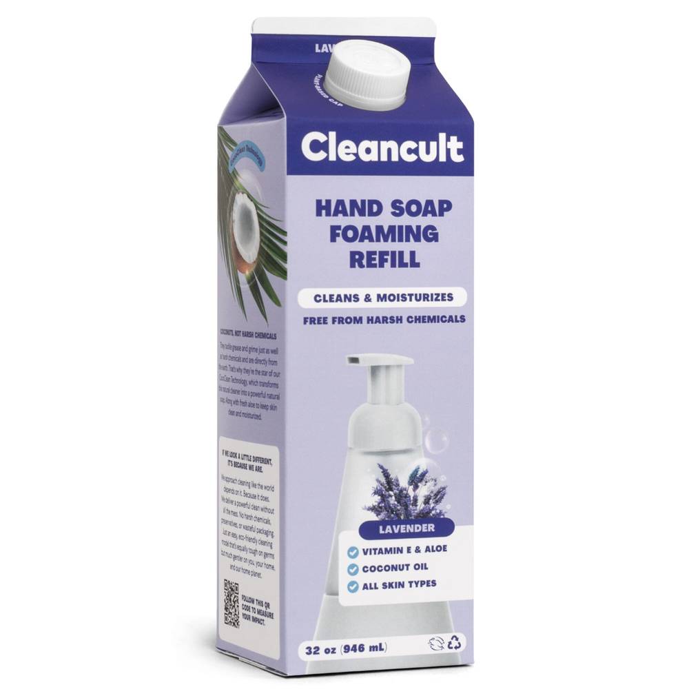 Cleancult Foaming Hand Soap Refill- Lavender